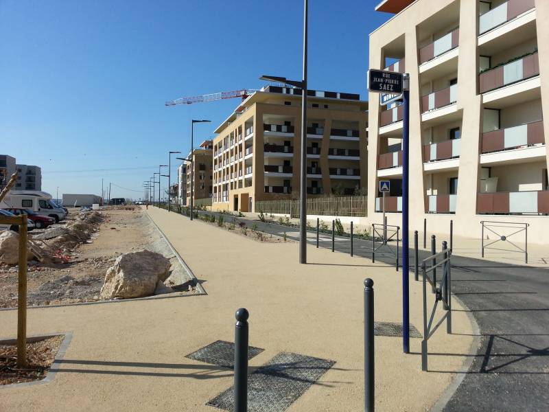 Création VRD La Duranne haute à Aix-en-Prov